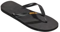 BECO heren teenslippers - zwart - maat 42-43