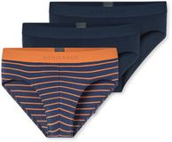 SCHIESSER Rio-slip Heren Assorti 16 Gemeleerd 3 Stuks