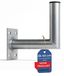 Icecat Support mural pour antenne satellite en acier galvanisé 40cm
