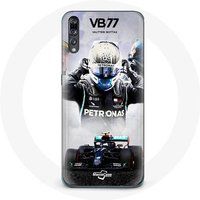 Maniacase Case voor Huawei P20 pro Formule 1 Valtteri Bottas F1 Racer Zwart