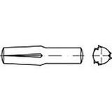 TOOLCRAFT TO-6865863 Gekerfde conische geleidepen Acier 100 pièce(s)