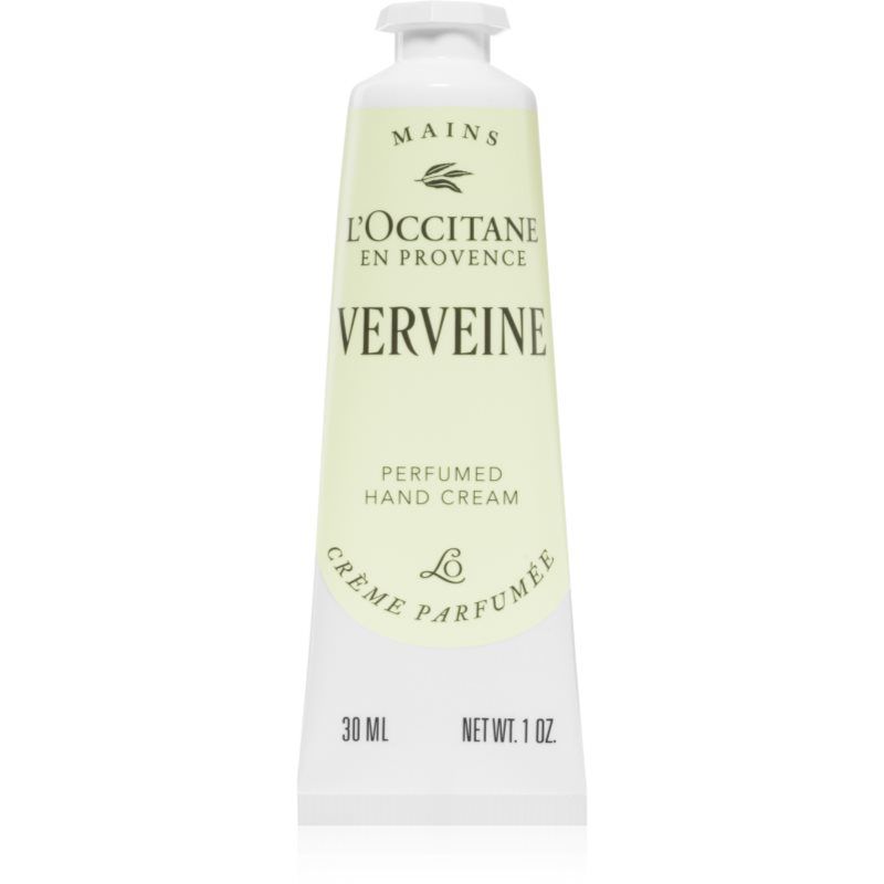 L'OCCITANE - Geparfumeerde Handcrème Verveine (Verbena) - 30 ml - Lichte textuur en delicate geur - Gemaakt in Frankrijk