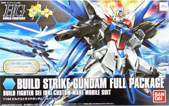 Gundam Build Fighters High Grade 1:144 Model Kit - Build Strike Gundam Flight Full Package