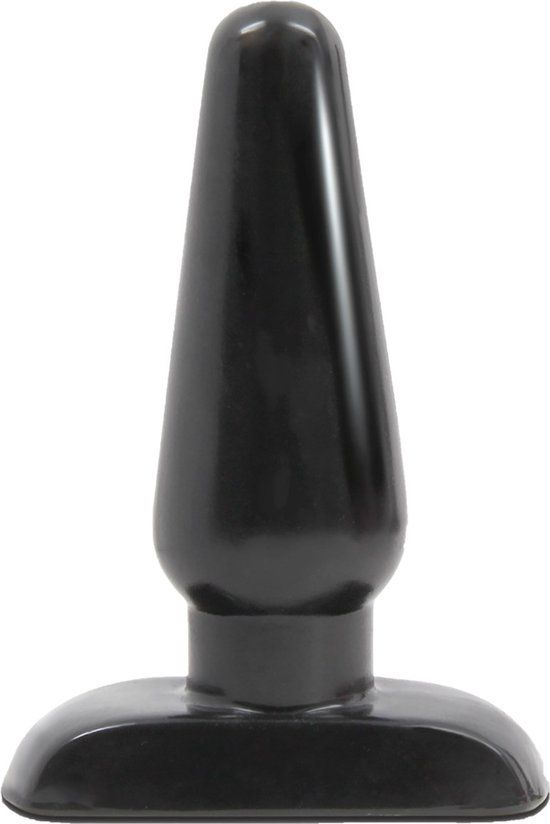 Anal Adventures Basic Anaal Plug Medium - Zwart