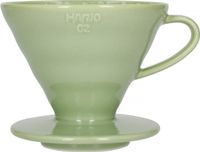 HARIO V60 Dripper - 02 Size - Keramiek - Smokey Groen