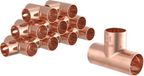 Kirchhoff T-stuk en cuivre, brut, 18 mm, 3 raccords