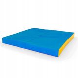 MAŁPISZON Sp. z o.o. Matelas de gymnastique/fitness pliable 100x100x10 cm - Bleu