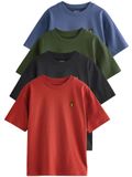 Next Shirt saffier / olijfgroen / roestrood / zwart
