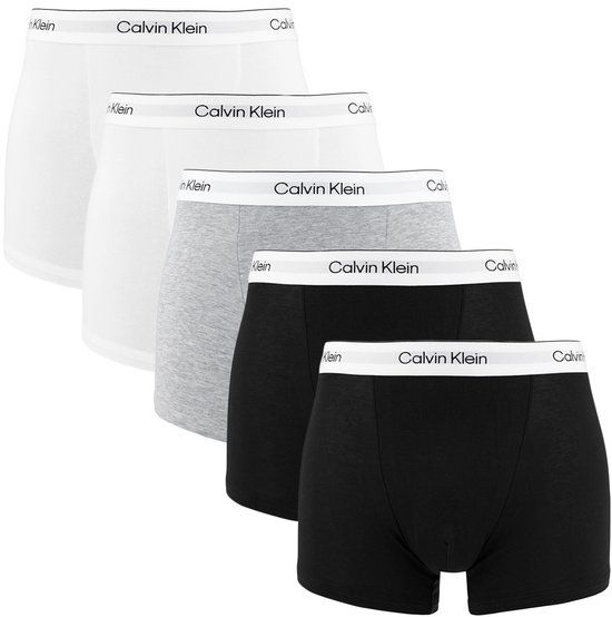 Calvin Klein Heren Icon 5P Boxer Trunks Basic Multi II - Set van 5