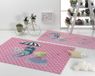 MANTAS MORA Tapijt, polyester, roze, 80 x 140 cm