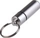 Okado Waterdichte Pillenkoker Sleutelhanger Grijs/Zilver – Aluminium Medicijnkoker Zakformaat 5 cm