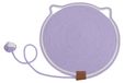 Tapis griffoir Durable - Corde en Coton - Tapis griffoir Horizontal Rond - Protecteur de Meubles - Incluant Balle pour Chat - Usage Double Face - Poteau griffoir