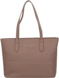Valentino Shopper Schoudertas Pansy Shopping Bag Taupe