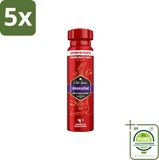 Old Spice Deospray Rockstar 150 ml (5 pièces)