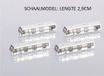 Herpa wings Herpa Airport bus set 4 stuks - schaal 1:500