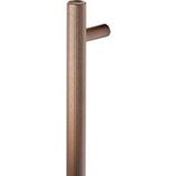 Viefe BOTO BIG Poignée à pousser en aluminium bronze brossé - 320 mm - Des deux côtés (1 paire)