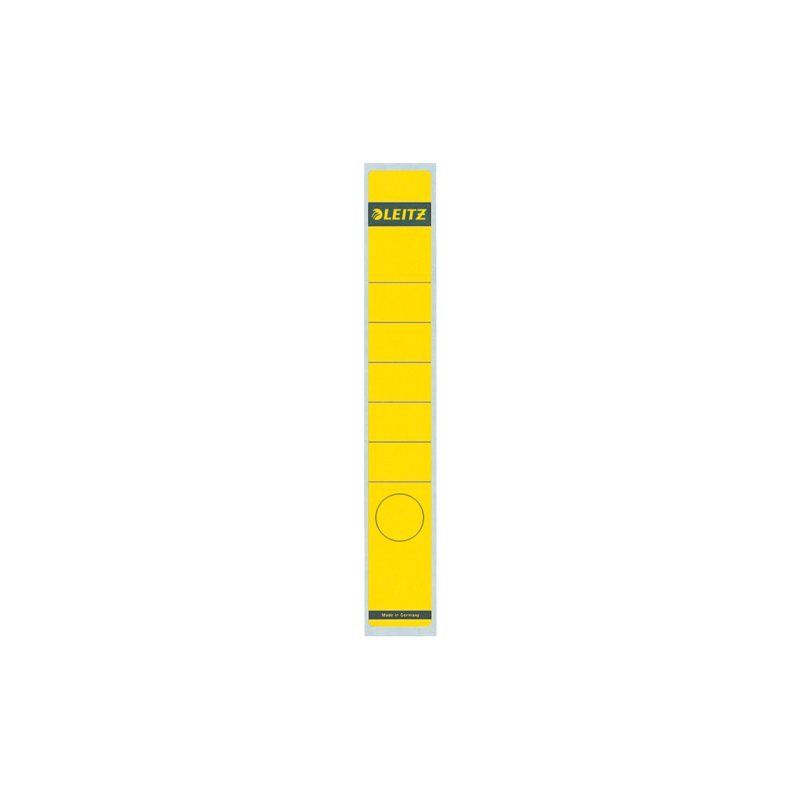 Leitz Rugetiket 1648 38x290mm zelfklevend geel