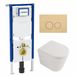 Geberit QeramiQ Dely Toiletset - Mat Wit