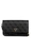 GUESS Noelle II Crossbody Flap Organizer, Coal Logo, One Size