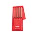 Starrett Splinterdriverset, 5-delig bestaande uit 1 x artikelnummer 248A/B/C/D/E in kunststof hoes S248PC