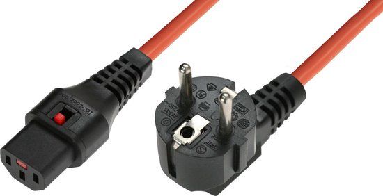 Microconnect EL248S electriciteitssnoer Oranje 3 m C13 stekker