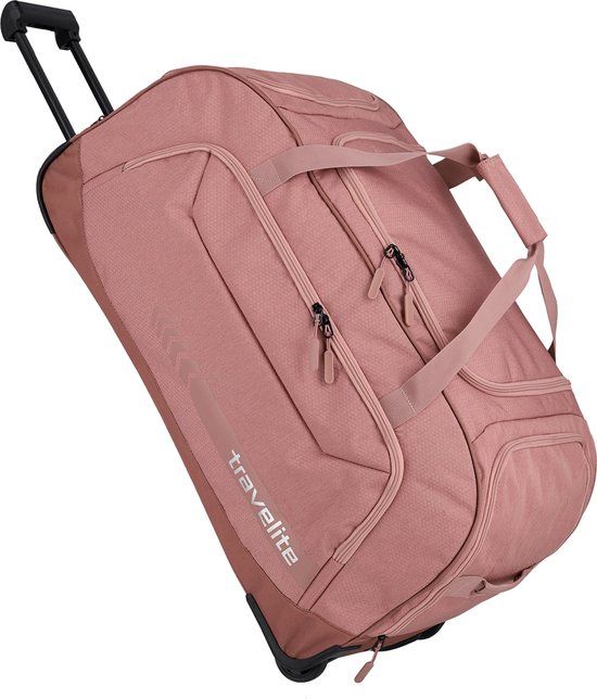Travelite Kick Off Reistas met wielen XL 120 liter - Rosé