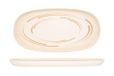 Rinart Plat de service - Costa - Porcelaine - 35x18 cm - set de 2