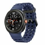 Samsung Galaxy Watch 8 Classic - 46mm Marine siliconen band - Donkerblauw