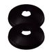 Westbrass R128-2-62 1/2" Koperen Sure Grip Flens, Mat Zwart