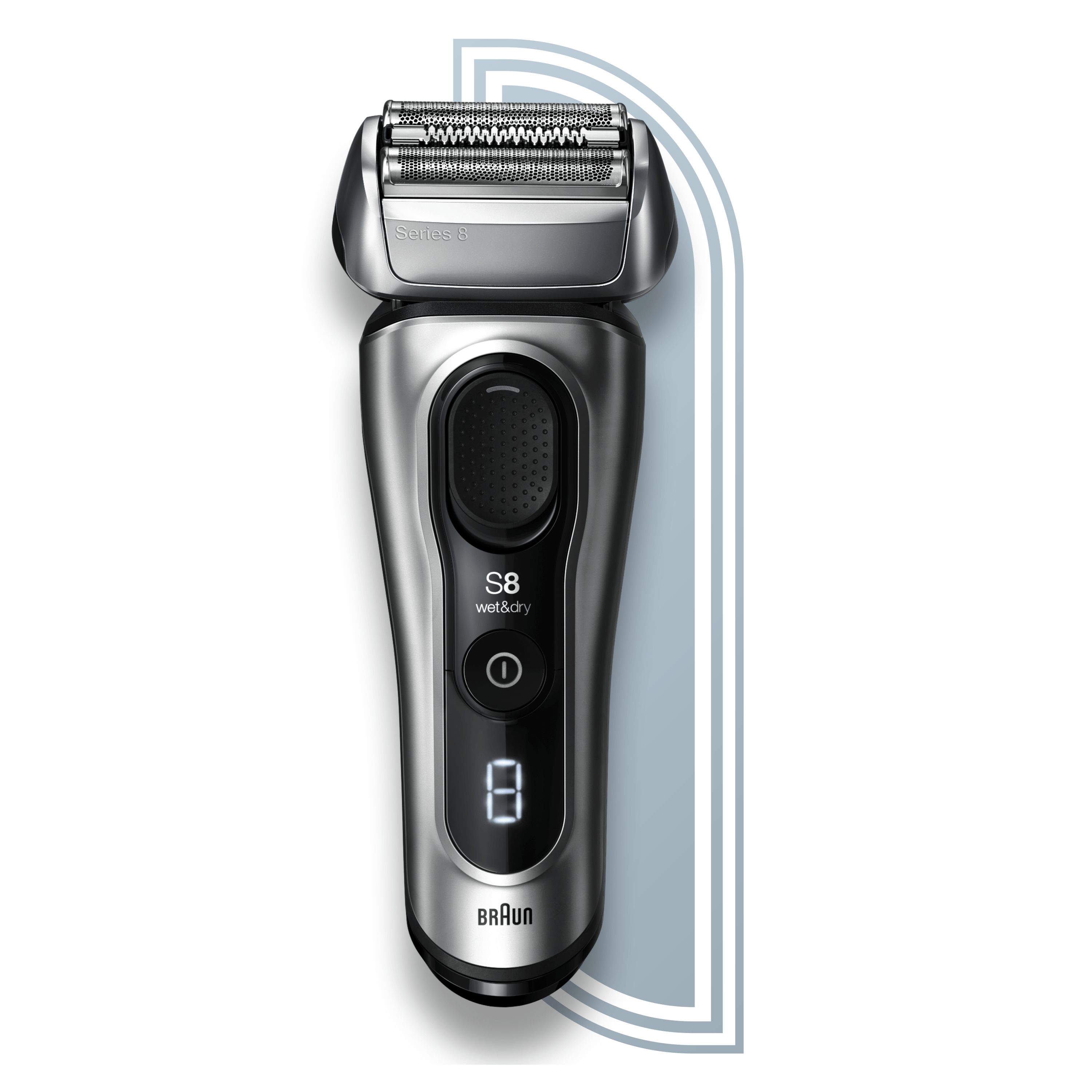 Braun Series 8 8467cc Elektrisch Scheerapparaat | Zilver | Nat & Droog