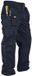 Pantalon de travail sans marque pour hommes - Pantalon cargo - Travail intensif - Nombreuses poches à outils - 34W 33L - Noir