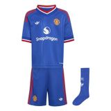 ADIDAS PERFORMANCE Trainingspak 'Manchester United 26/27' navy / donkeroranje / knalrood / wit