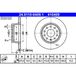 ATE Lot De 2 Disques De Frein 24.0110-0409.1 Audi 5q0 615 601