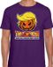 Bellatio Decorations Trumpkin make Halloween great again verkleed t-shirt paars voor heren