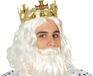 Atosa Carnaval verkleed konings kroon - goudkleurig