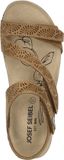 Josef Seibel Tonga 78 Dames Platte Sandalen Leer Nuss Maat 41