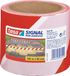 Tesa 2x Afzetlint/Markeerlint Rood/Wit 8 cm x 100 mtr
