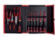 Bahco Jeu d'outils isolés VDE pour électricien - 10 pièces, mallette