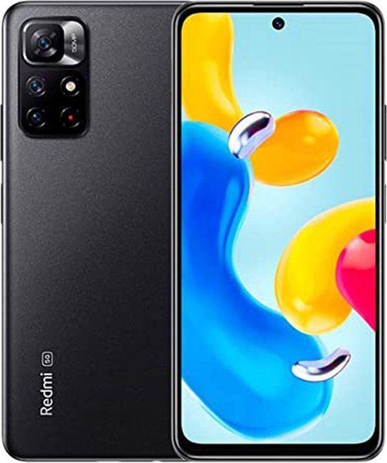 Xiaomi Smartphone Note 11S 5G Black 4 GB RAM 6,6" 128 GB