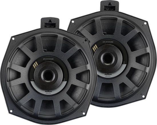 Axton ATS-BSUB2 - Autosubwoofer - 20cm - 150W - 2 stuks - 2 Ohm - BMW Custom Fit