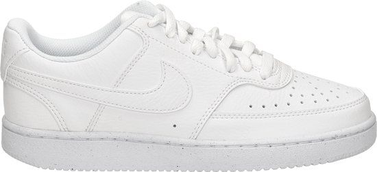 Nike Court Vision Low Next Nature Dames Sneakers - White - Maat 37.5