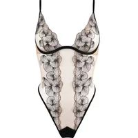 Atelier Amour Body Menu Plaisir – Transparante Body met Broderie Maat L