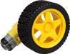 Joy-it com-Motor01 Moteur de transmission Jaune, Noir
