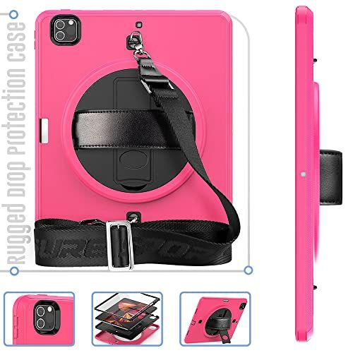 RUNNLY iPad Pro 12.9 inch (2021/2020/2018) / - / - / Roze