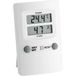 TFA Dostmann digitale thermo-hygrometer, 30.5000.02, weergave van temperatuur en luchtvochtigheid voor en gezond binnenklimaat, max.-min.-waarden, wit