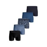 Björn Borg Boxershorts - Blauw/Zwart (Set van 5)