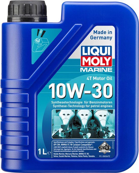 Liqui Moly Marine 4T Motorolie 10W-30 1 liter