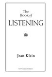 The Book of Listening