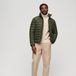 Superdry Fuji Print Padded Jacket - Dark Moss Green - Homme Taille S
