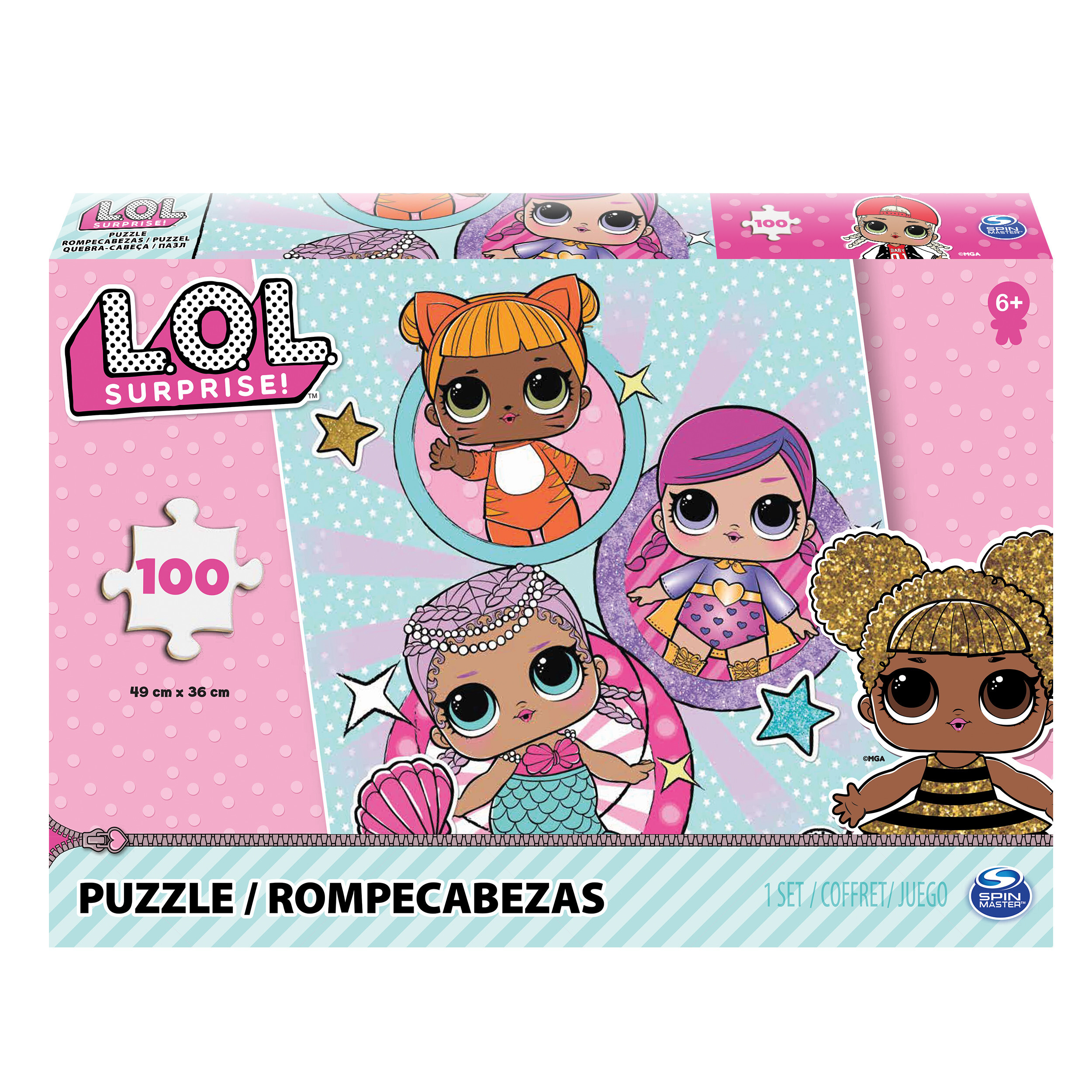 Unbekannt Games L.O.L. Surprise! Puzzel van 100 stukjes